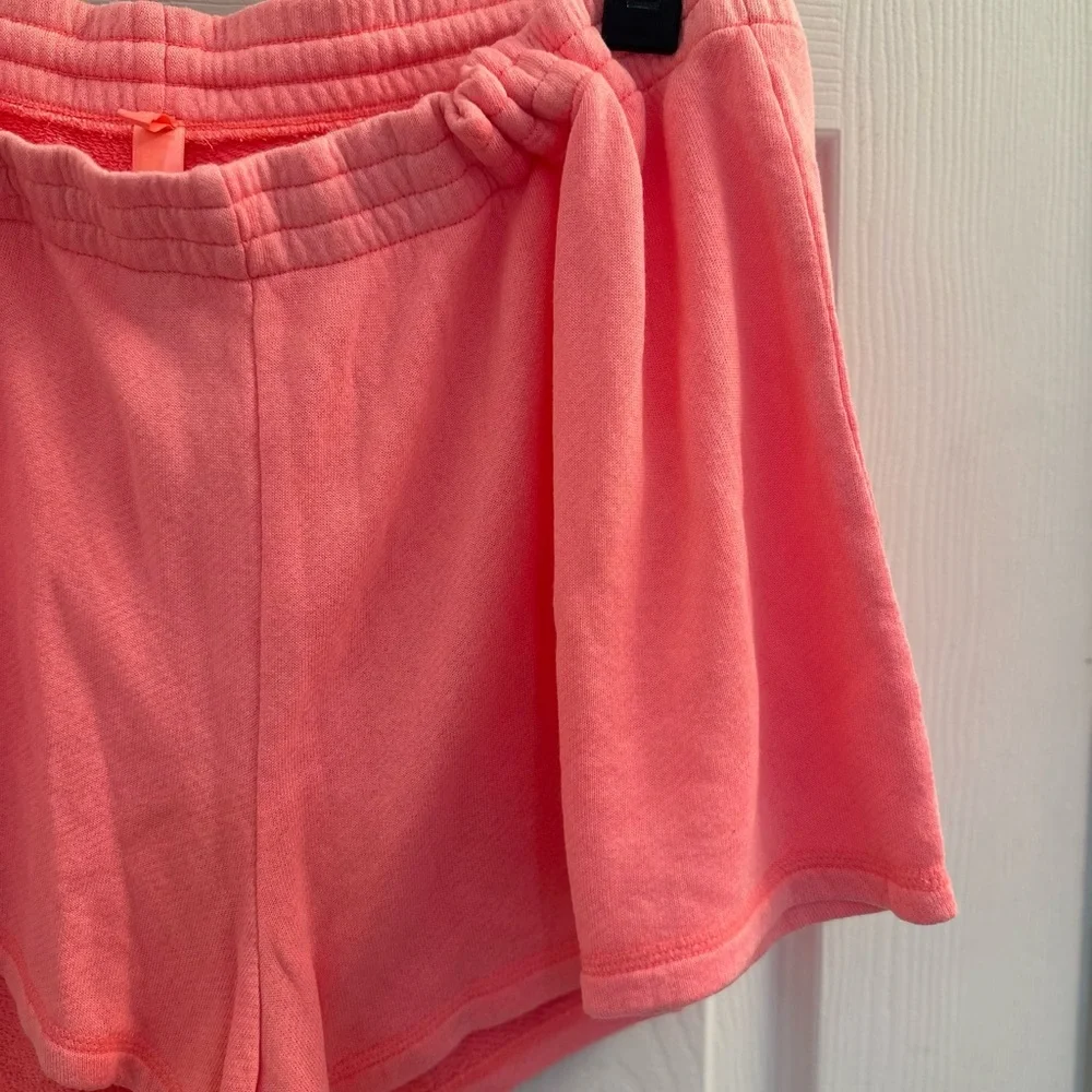 SKIMS Modal French Terry Coral Relaxed Shorts Size XL - Picture 4 of 8